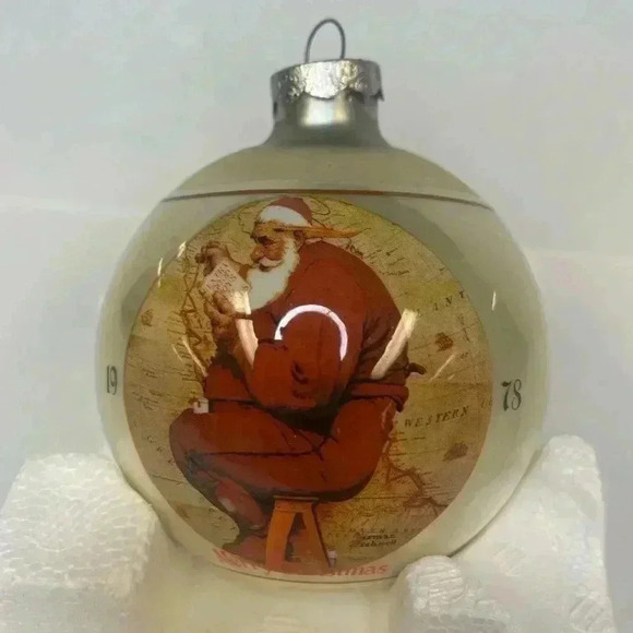 Vintage Norman Rockwell 1978 ornament - Picture 1 of 5